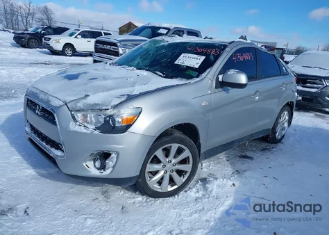 2015 Mitsubishi Outlander Sport Es из США, поврежденный, VIN 4A4AP3AU0FE040621